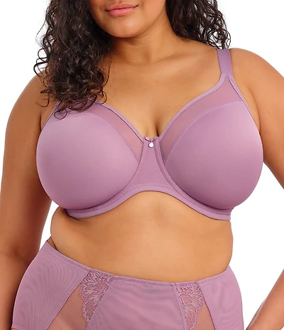 Elomi Smooth Non-Padded Full-Busted Molded U-Back Underwire T-Shirt Bra