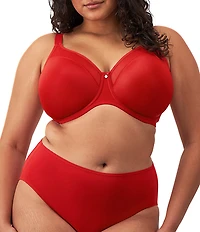 Elomi Smooth Non-Padded Full-Busted Molded U-Back Underwire T-Shirt Bra