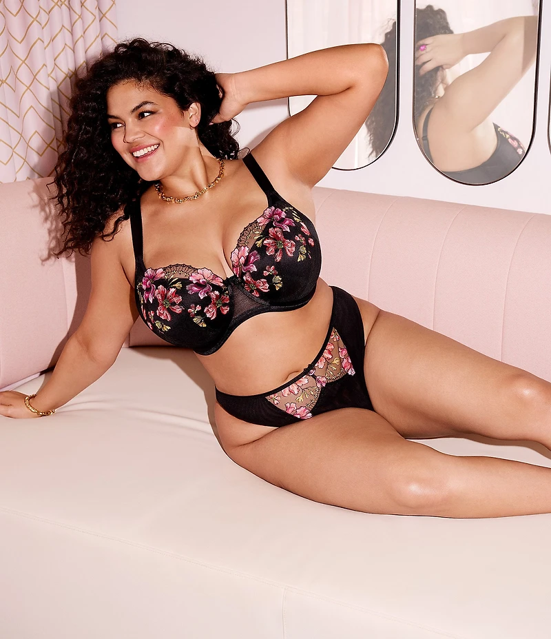 Elomi Teagan Cut & Sewn Padded Half Cup Bra