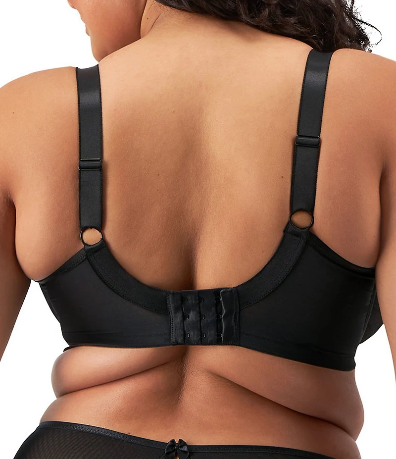Elomi Teagan Embroidered Cut & Sewn Unlined Plunge Underwire Bra