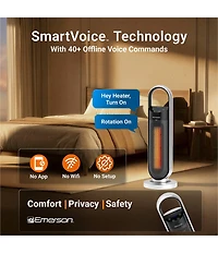 Emerson SmartVoice 23#double; Tower Space Heater