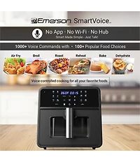 Emerson SmartVoice 6-1 Air Fryer, 10 Qt.