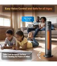 Emerson SmartVoice Remote Control 32#double; Tower Heater