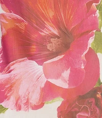 Emory Park All-Over Floral Printed Square Neck Mesh Sleeveless A-Line Maxi Dress