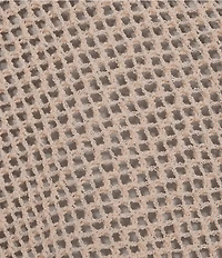 Emory Park Crochet One Shoulder Fringe Hem Poncho