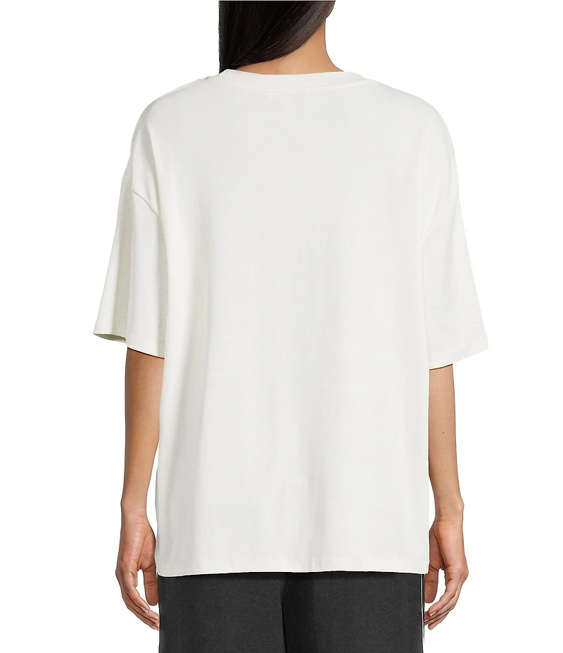Emory Park Dog Graphic Short Sleeve Boxy Tee