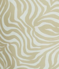 Emory Park Mesh Zebra Printed Mock Neck Mini Dress