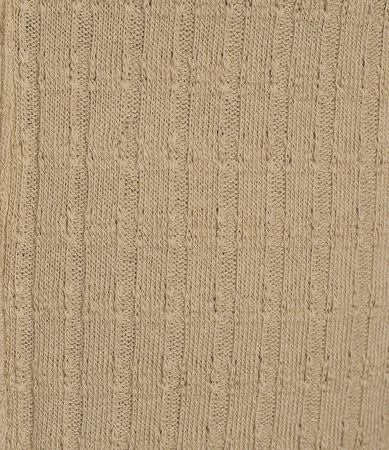 Emory Park Pointelle Knit Long Sleeve Fitted Button Front Cardigan