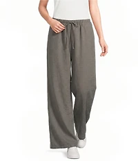 Emory Park Striped Low Rise Wide Leg Drawstring Pants