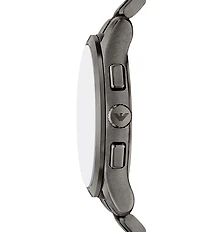 Emporio Armani Men's Quartz Chronograph Stainless Steel Bracelet Watch