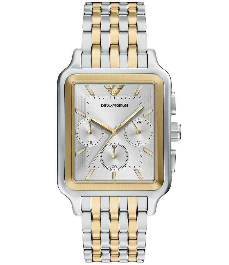 Emporio Armani Men's Quartz Chronograph Stainless Steel Bracelet Watch