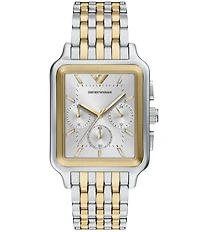 Emporio Armani Men's Quartz Chronograph Stainless Steel Bracelet Watch