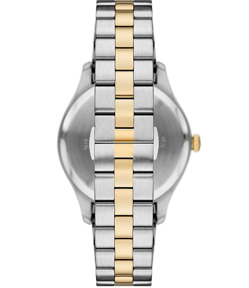Emporio Armani Men's Quartz Three-Hand Stainless Steel Bracelet Watch