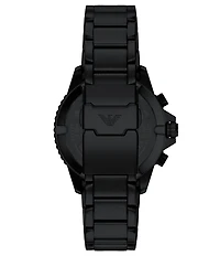 Emporio Armani Men's World Explorer Solar Chronograph Stainless Steel Bracelet Watch
