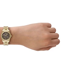 Emporio Armani Women's Quartz Three Hand Gold Tone Stainless Steel Bracelet Watch