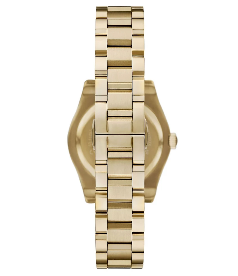Emporio Armani Women's Quartz Three Hand Gold Tone Stainless Steel Bracelet Watch