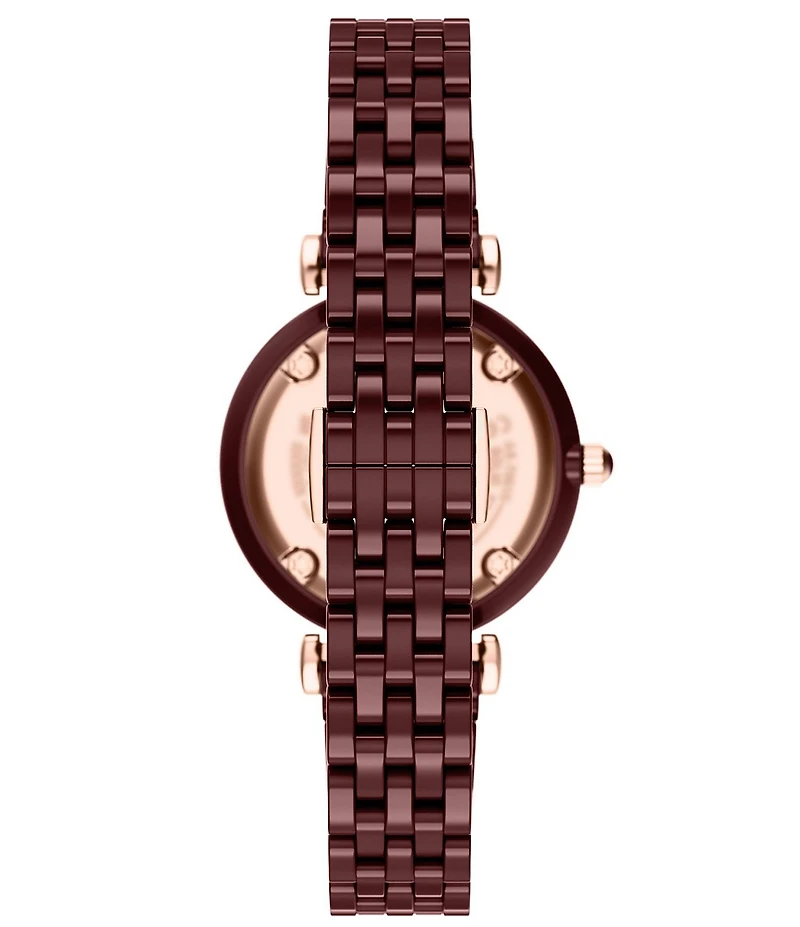 Emporio Armani Women's Quartz Two-Hand Ceramic Bracelet Watch