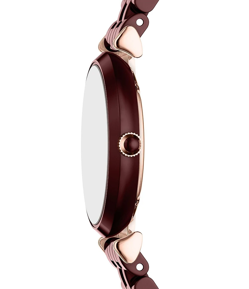 Emporio Armani Women's Quartz Two-Hand Ceramic Bracelet Watch