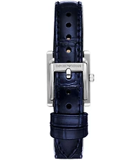 Emporio Armani Women's Quartz Two-Hand Leather Strap Watch