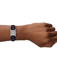 Emporio Armani Women's Quartz Two-Hand Leather Strap Watch