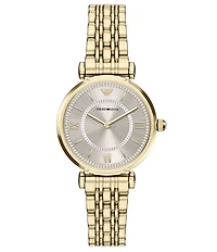 Emporio Armani Women's Quartz Two Hand Stainless Steel Bracelet Watch
