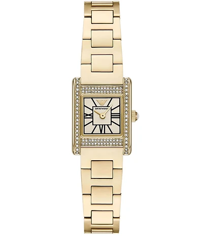 Emporio Armani Women's Quartz Two Hand Stainless Steel Bracelet Watch