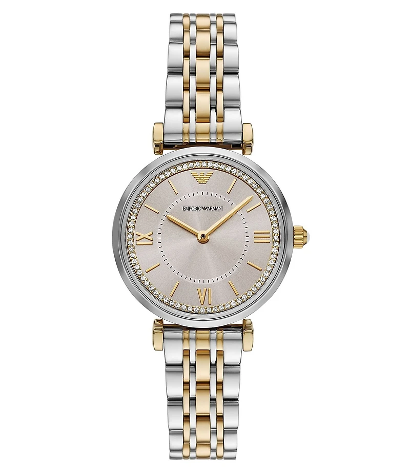 Emporio Armani Women's Quartz Two Hand Stainless Steel Bracelet Watch
