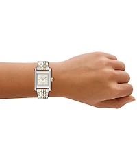 Emporio Armani Women's Quartz Two-Hand Stainless Steel Bracelet Watch