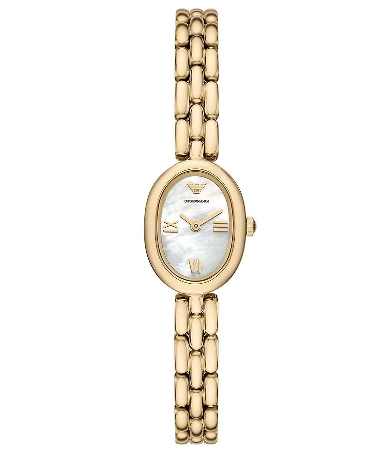 Emporio Armani Women's Sinfonia Quartz Two-Hand Stainless Steel Bracelet Watch