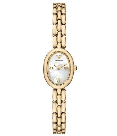 Emporio Armani Women's Sinfonia Quartz Two-Hand Stainless Steel Bracelet Watch