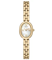 Emporio Armani Women's Sinfonia Quartz Two-Hand Stainless Steel Bracelet Watch