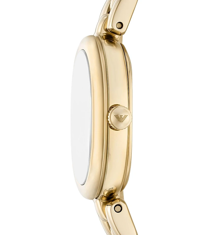 Emporio Armani Women's Sinfonia Quartz Two-Hand Stainless Steel Bracelet Watch