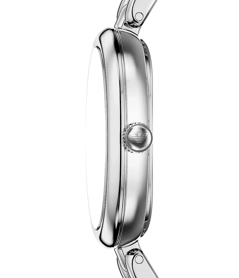 Emporio Armani Women's Sinfonia Quartz Two Hand Stainless Steel Bracelet Watch