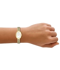 Emporio Armani Women's Sinfonia Quartz Two Hand Stainless Steel Bracelet Watch