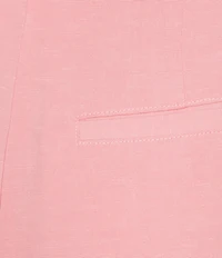 En Saison Bethany Linen Belted Pleated Front Shorts