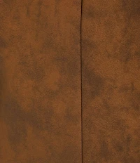 En Saison Eloise Faux Suede Mock Neck Sleeveless Coordinating Top