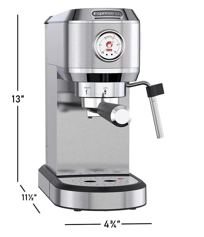 Espressione Flex 3-in-1 Espresso Coffee Machine