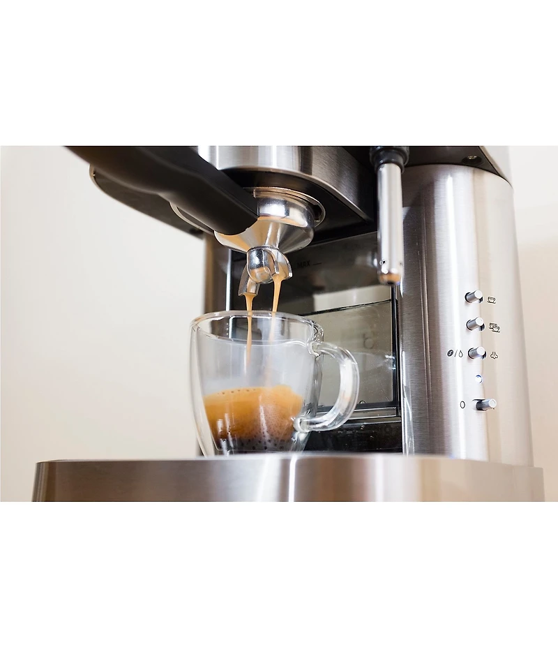 Espressione Stainless Steel Automatic Pump Espresso Machine with Thermo Block System