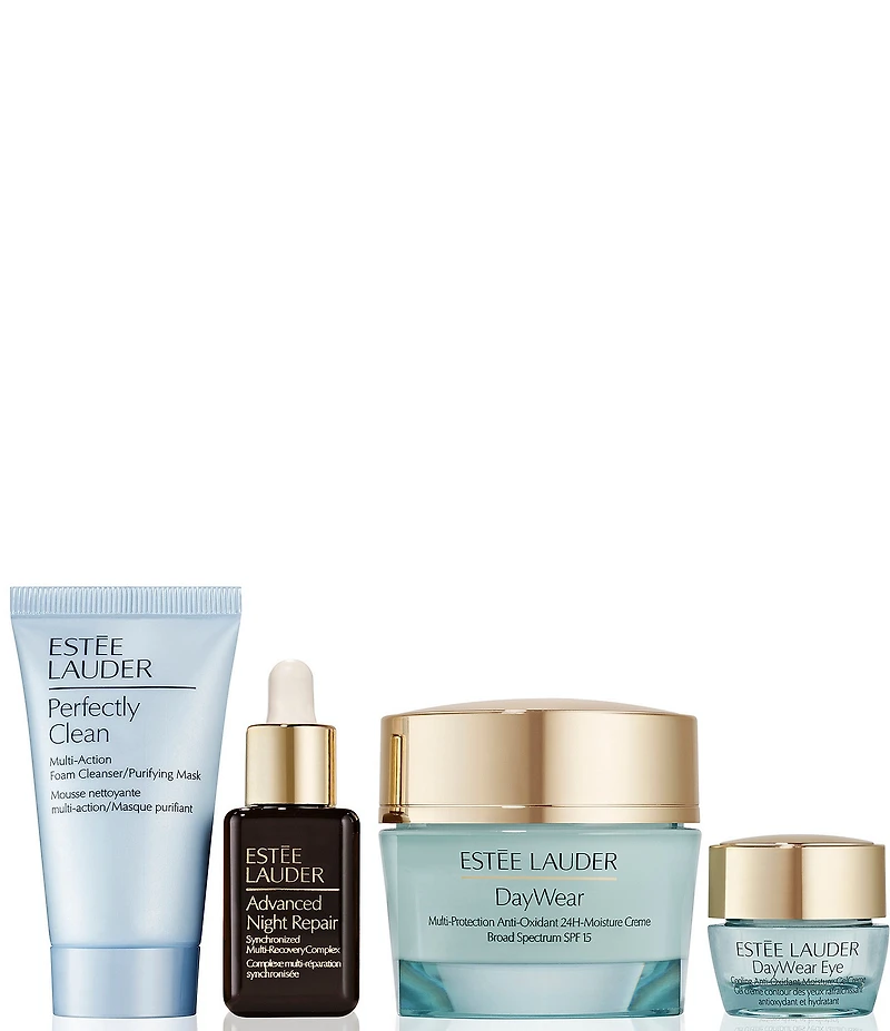 Estee Lauder DayWear Moisturizer 4-Piece Skincare Gift Set