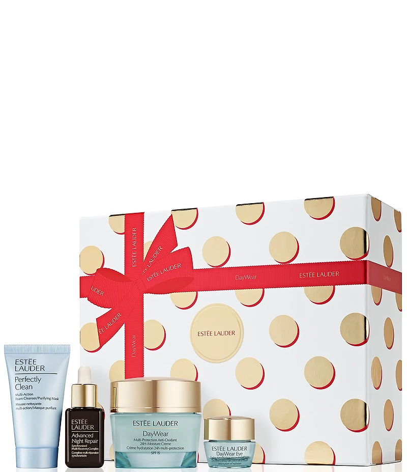 Estee Lauder DayWear Moisturizer 4-Piece Skincare Gift Set