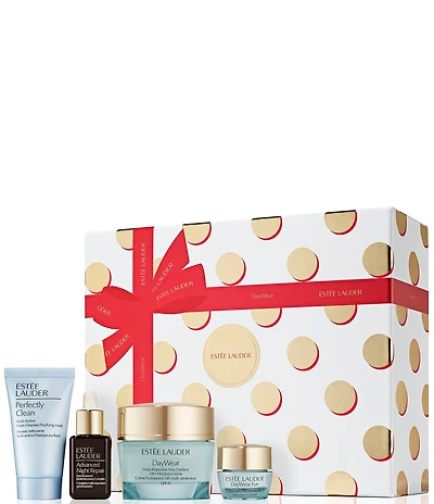 Estee Lauder DayWear Moisturizer 4-Piece Skincare Gift Set