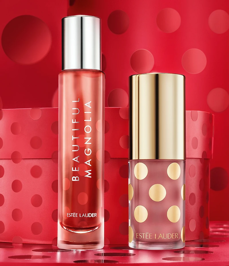 Estee Lauder Mini Surprises Beautiful Magnolia and Lip Oil Duo Gift Set