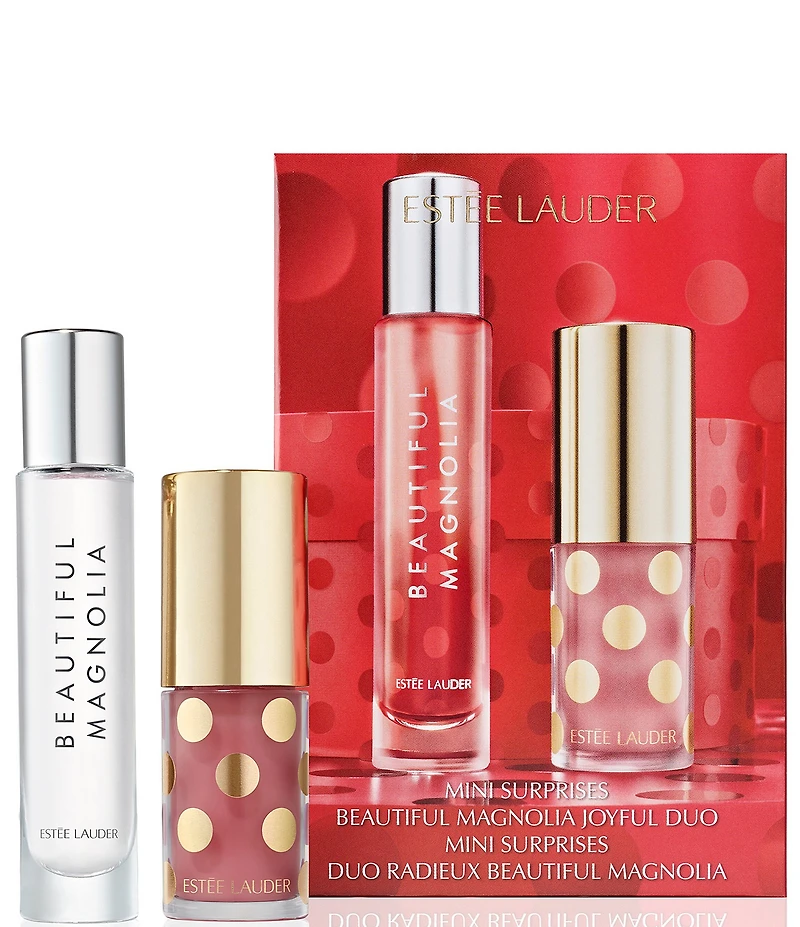 Estee Lauder Mini Surprises Beautiful Magnolia and Lip Oil Duo Gift Set