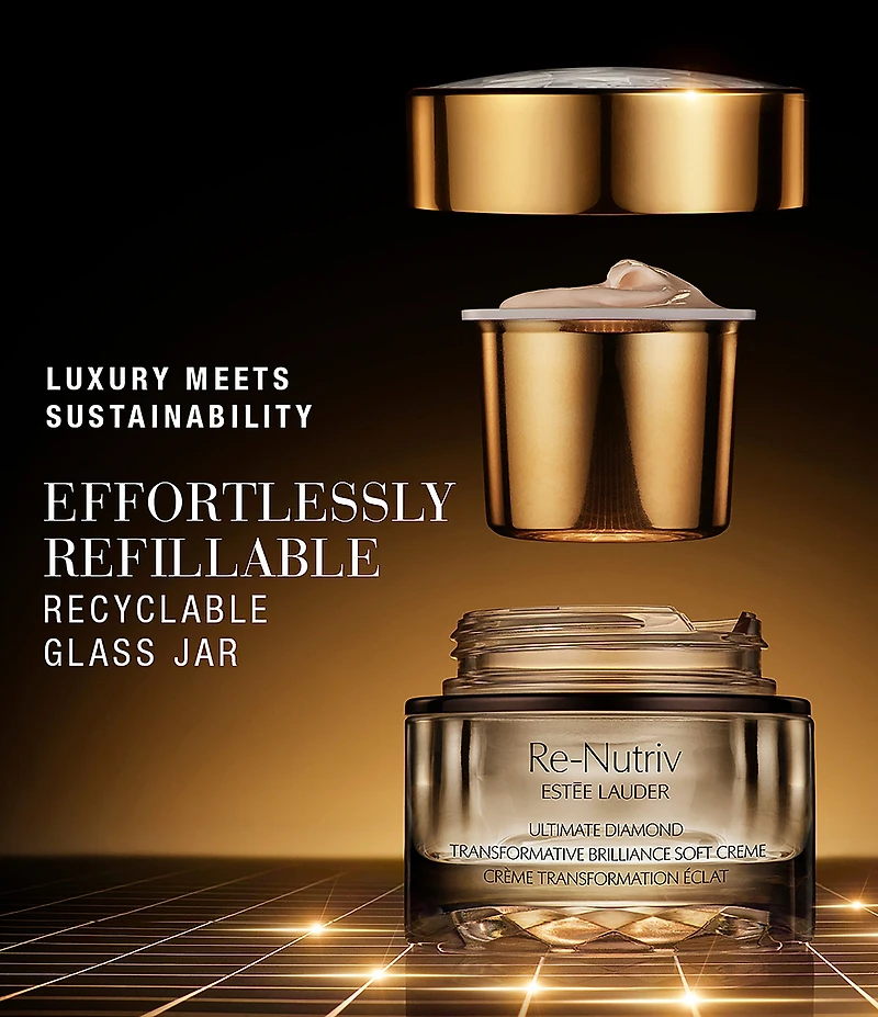 Estee Lauder Re-Nutriv Ultimate Diamond Transformative Brilliance Soft Creme Refillable Moisturizer