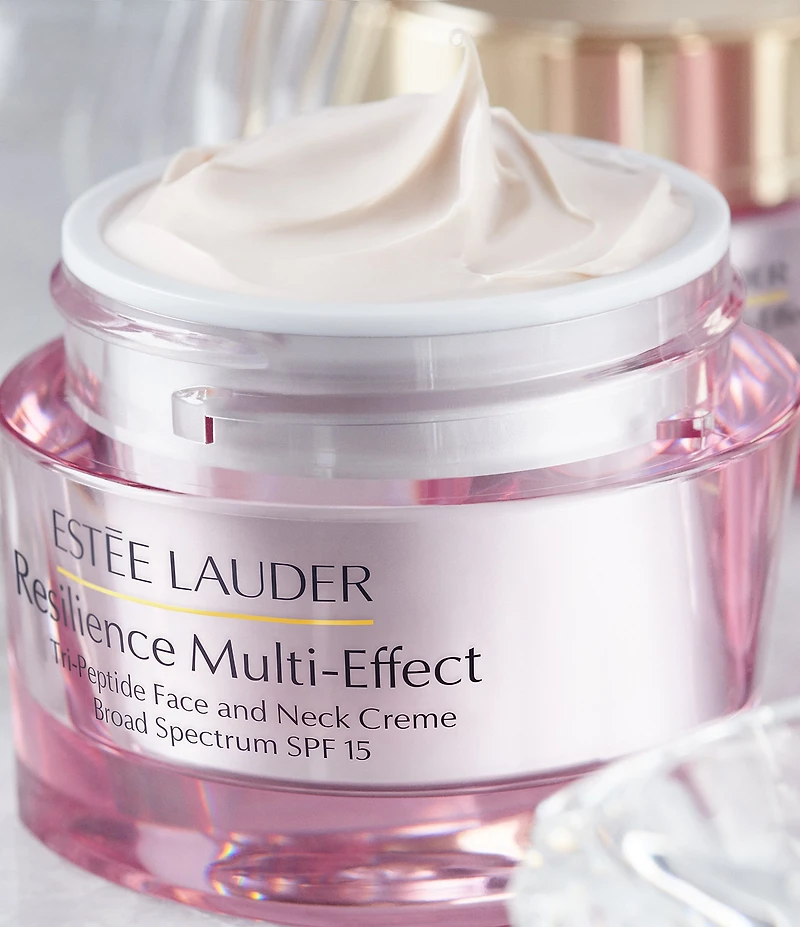 Estee Lauder Resilience Multi-Effect Tri-Peptide Face and Neck Creme SPF15 Dry Skin