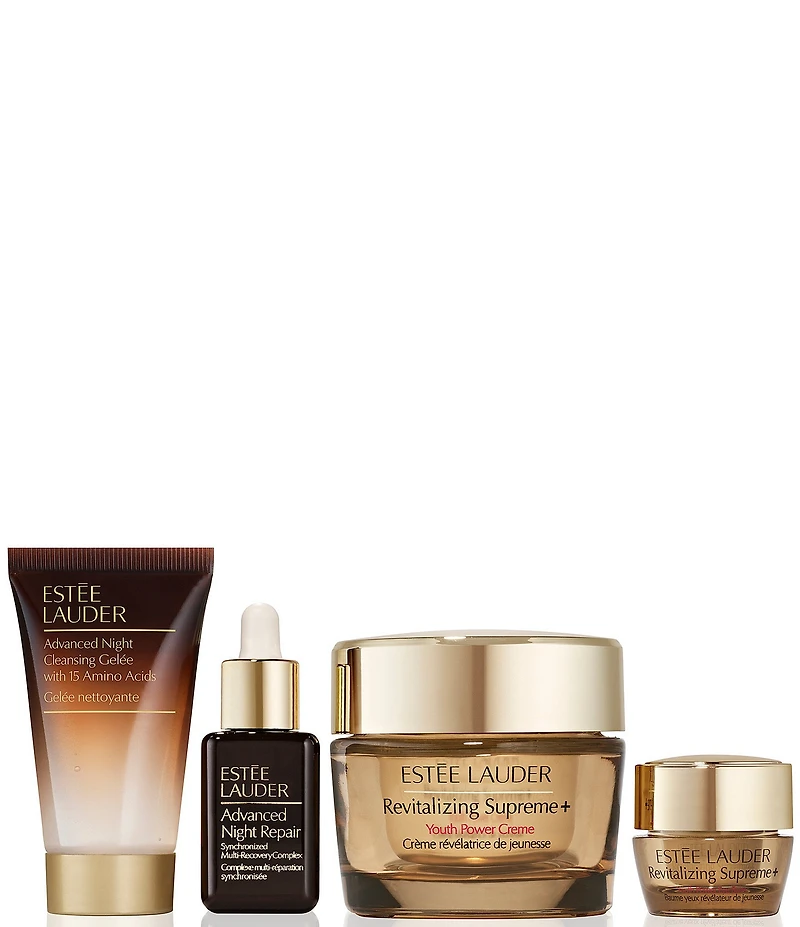 Estee Lauder Revitalizing Supreme+ Lift and Firm Routine 4-Piece Skincare Gift Set