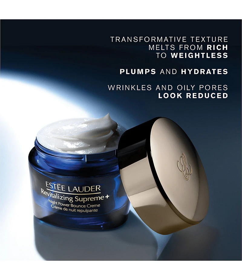 Estee Lauder Revitalizing Supreme+ Night Power Bounce Creme Moisturizer