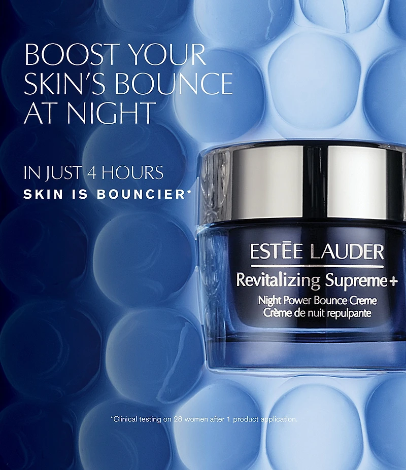 Estee Lauder Revitalizing Supreme+ Night Power Bounce Creme Moisturizer