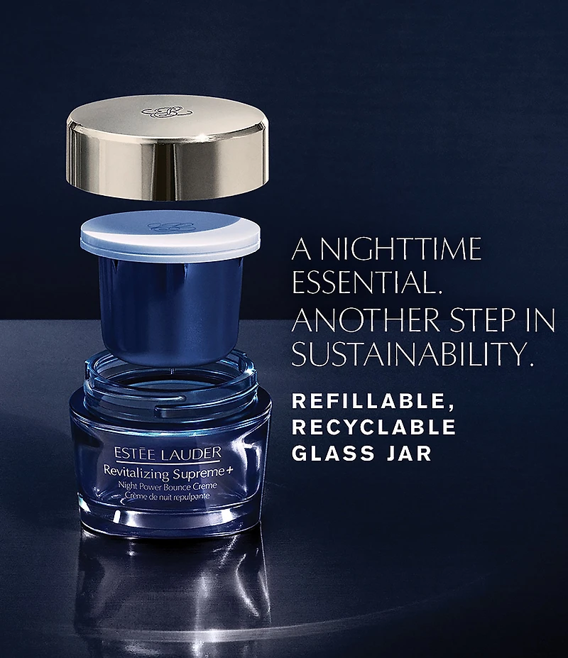 Estee Lauder Revitalizing Supreme+ Night Power Bounce Creme Refillable Moisturizer