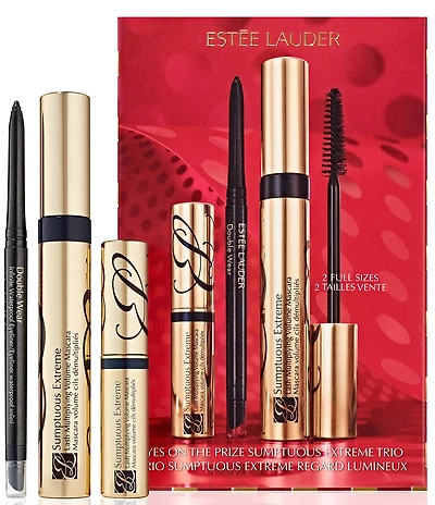 Estee Lauder Sumptuous Extreme Mascara + Eyeliner Trio Gift Set